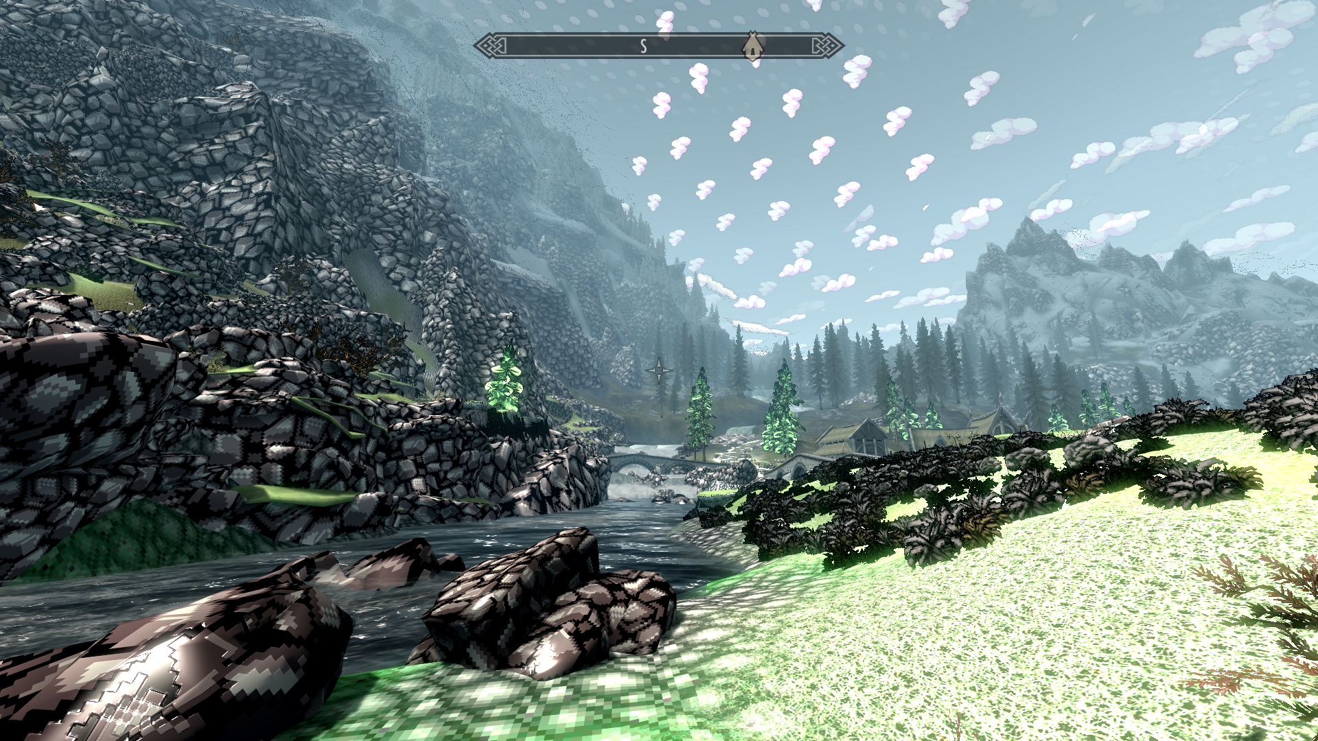 Skyrimをドット絵風に変更するmod The Retro Project Beta Release Skyrim 日記 Mod情報